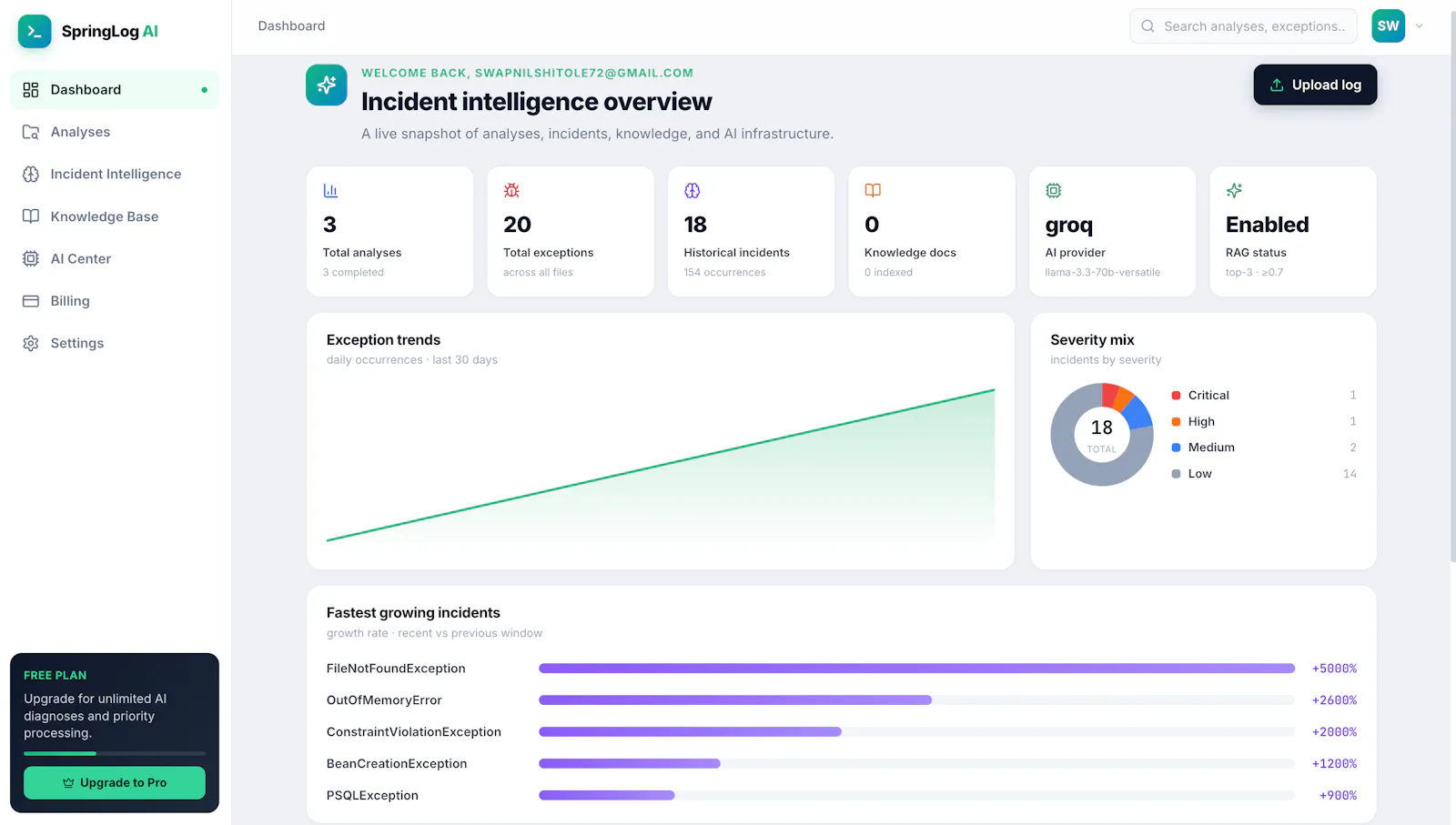 LogAnalyzer AI screenshot 4