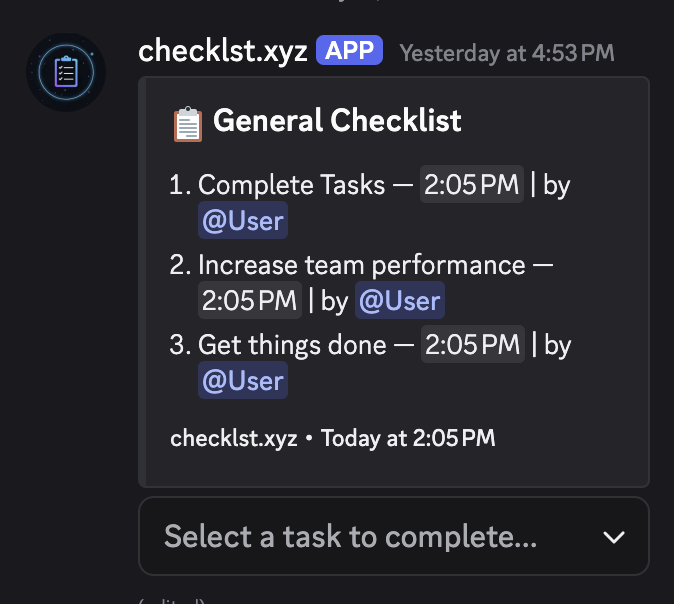 checklst.xyz - Main product screenshot demonstrating key features and user interface