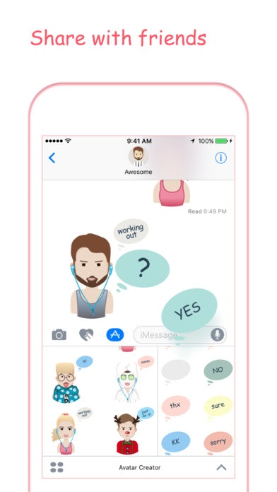 MojiLook - create stylish look stickers gallery image