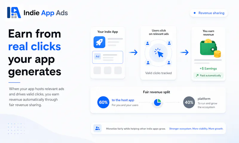 Indie App Ads screenshot 3
