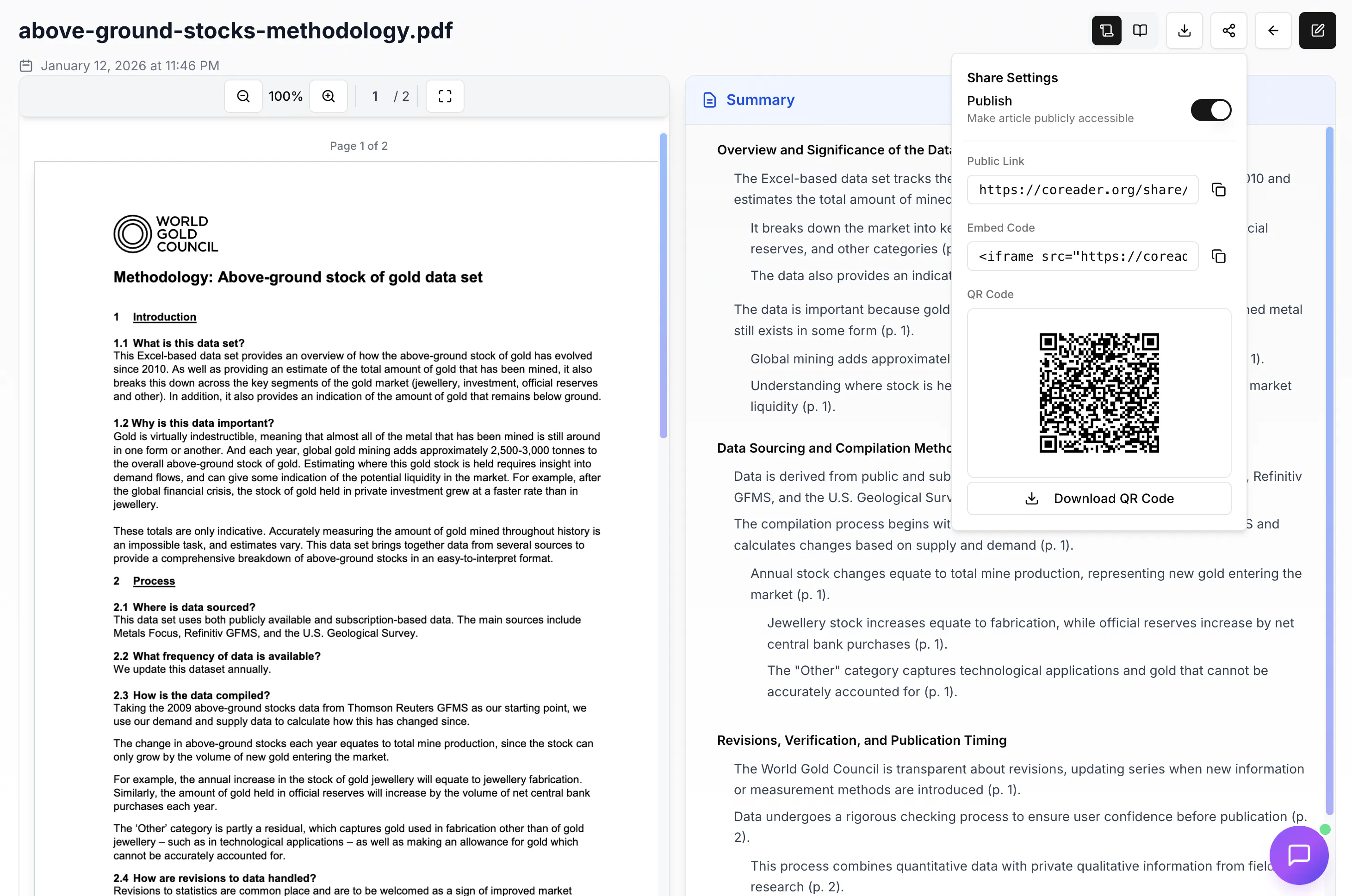 Coreader.org gallery image