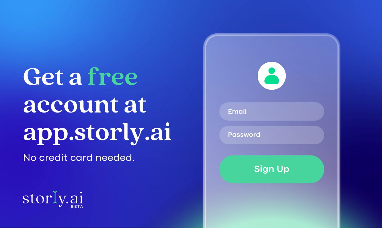 storly.ai - AI röportaj algoritmasıyla hayatınızın hikayesini yazın medya 3