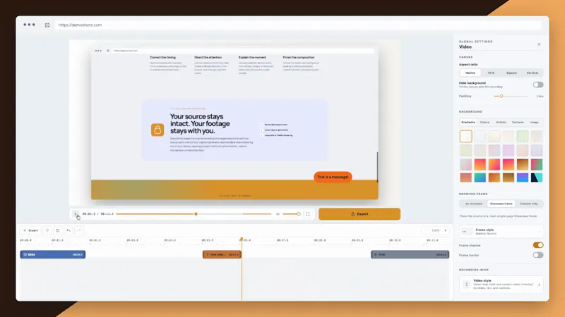 DemoShots screenshot 3