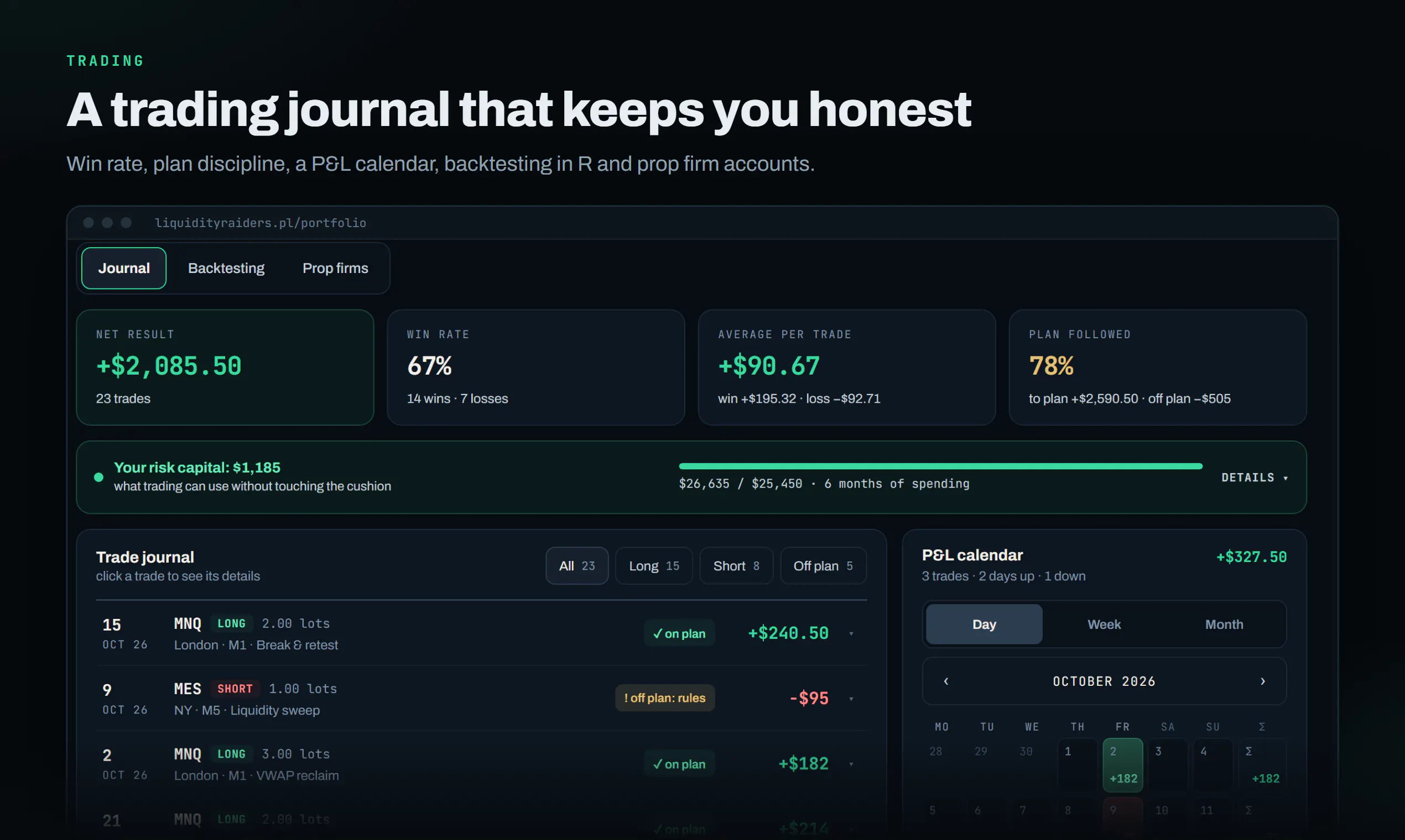 Liquidity Raiders - Portfolio Tracker gallery image