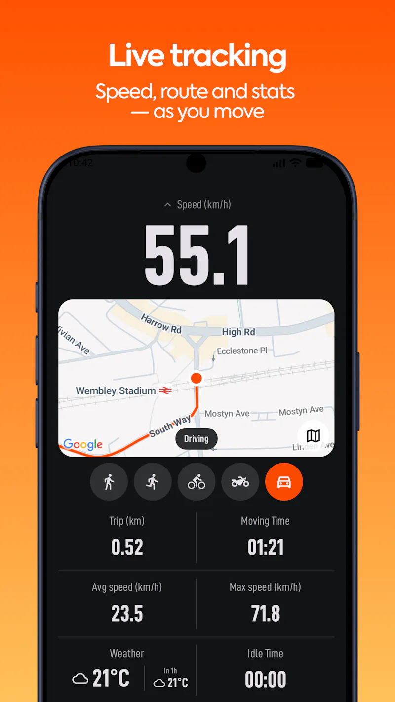 Trekka: GPS Activity Tracker screenshot 4