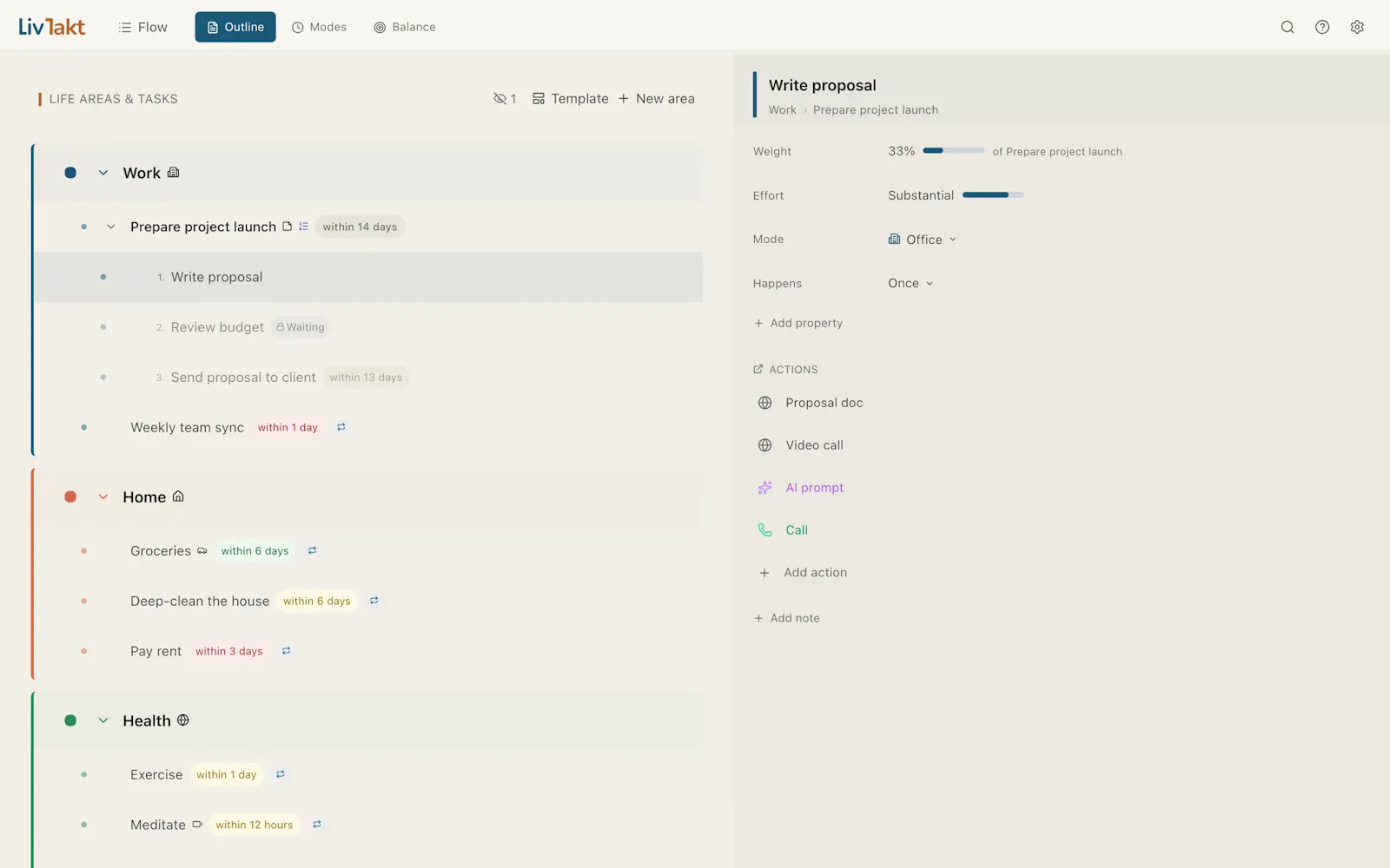 LivTakt screenshot 2