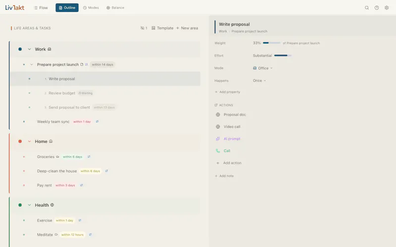 LivTakt screenshot 2