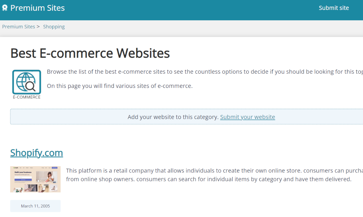 Directory premium sitez media 3