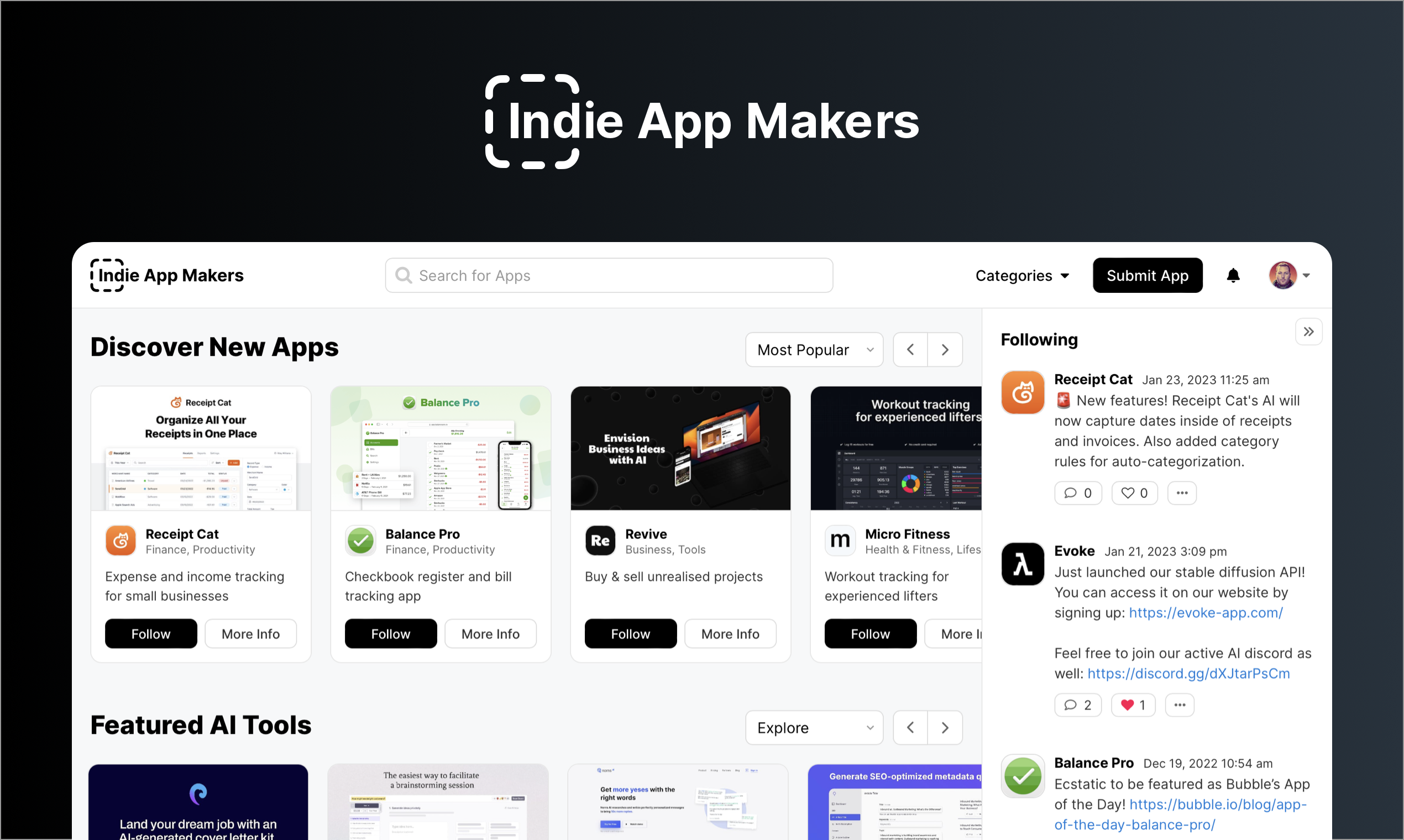 Indie App Makers media 1