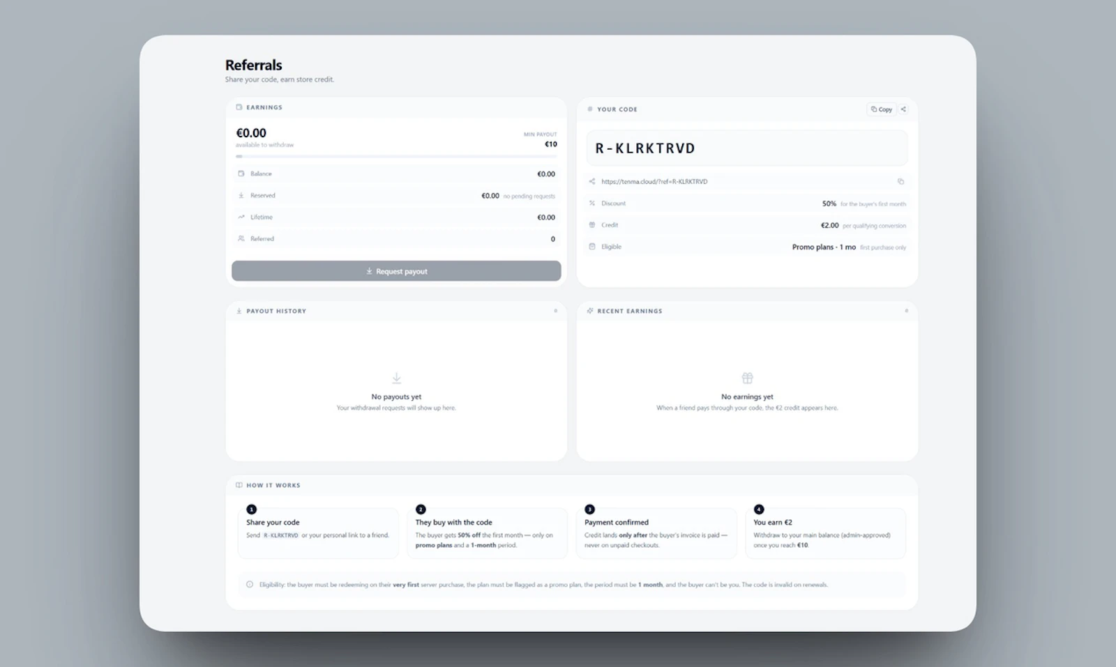 Tenma Cloud - VPS  screenshot 8