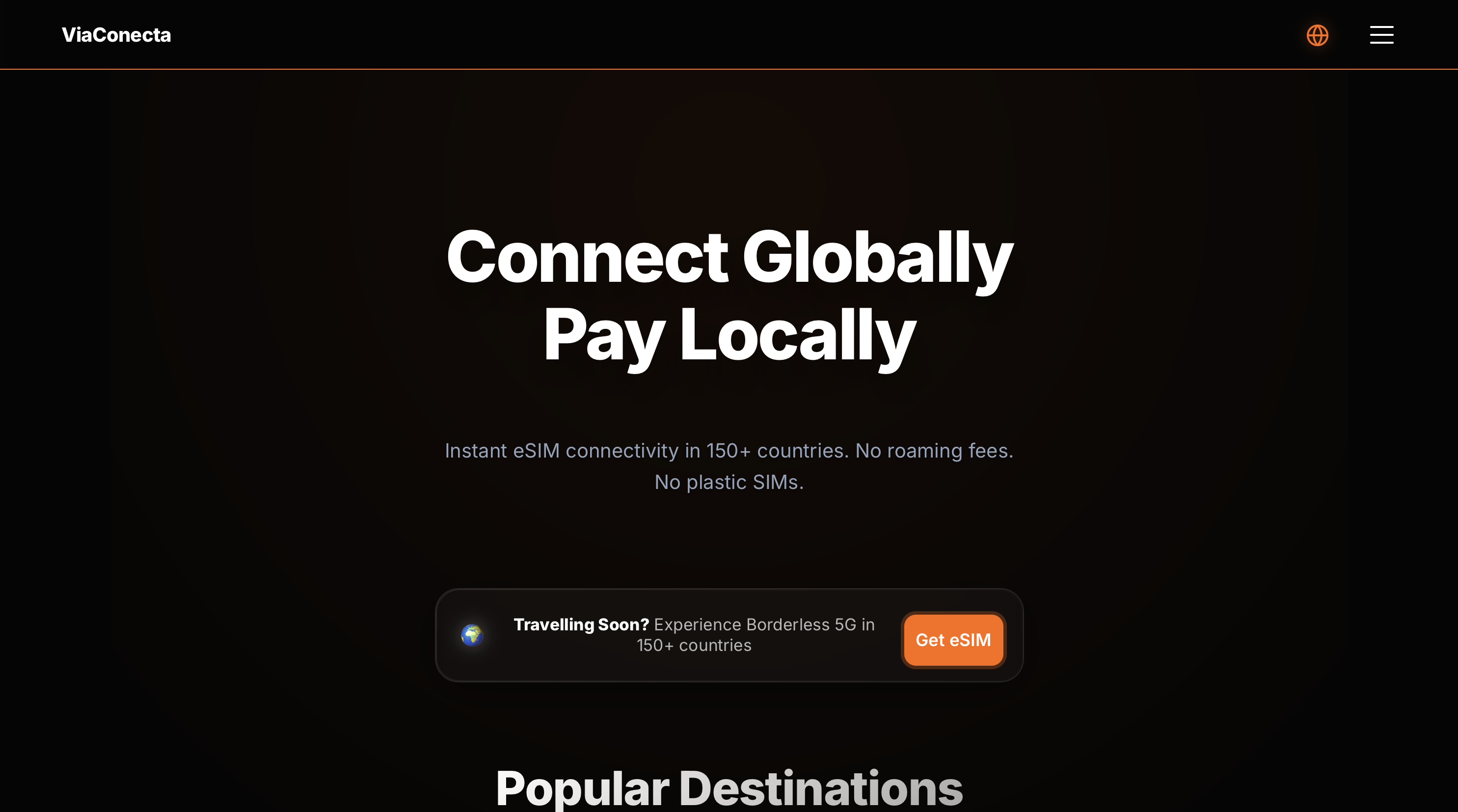 ViaConecta - Main product screenshot demonstrating key features and user interface
