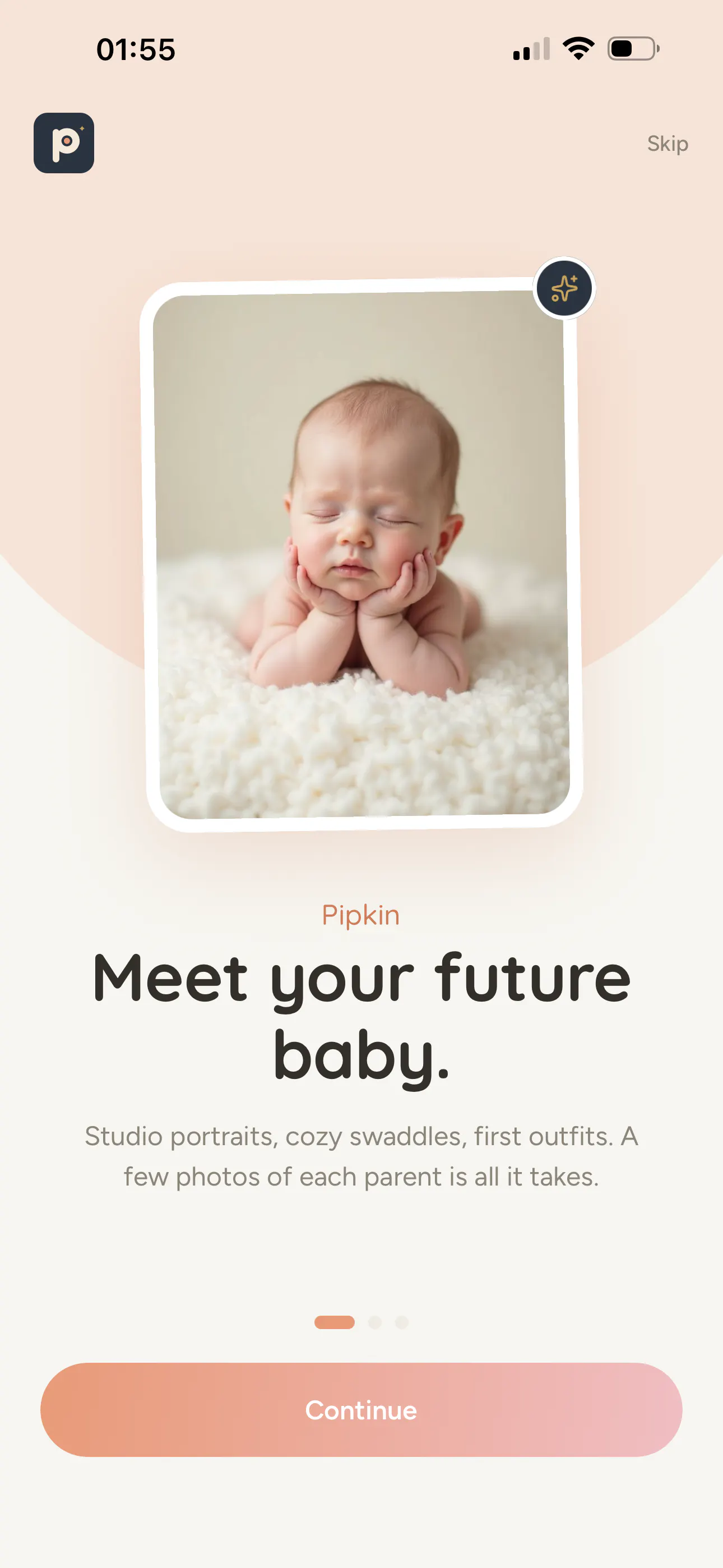 Pipkin: AI Baby Generator gallery image