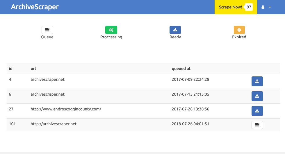 ArchiveScraper gallery image