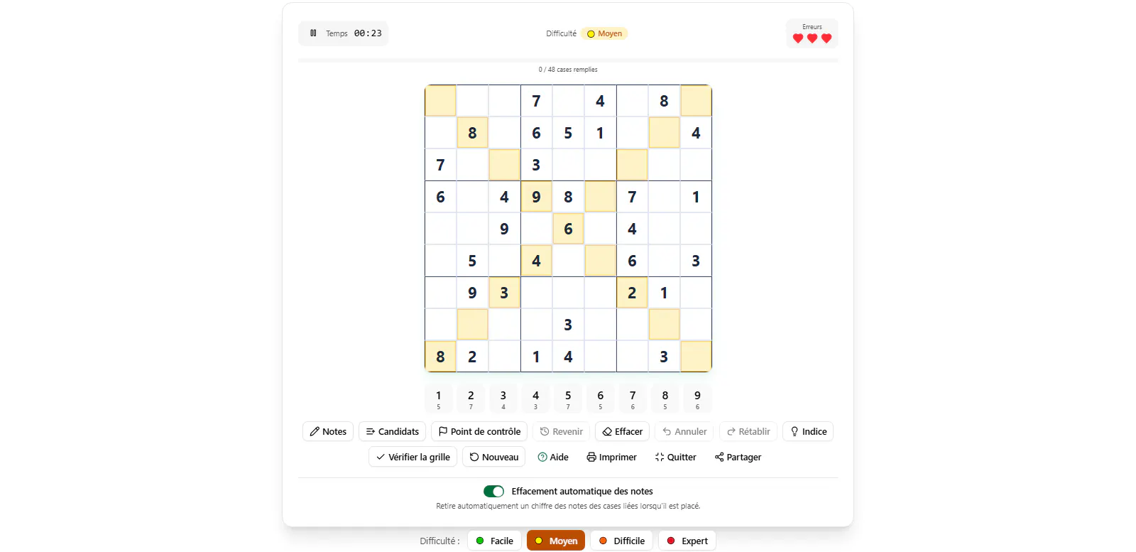 SudokuFR screenshot 3