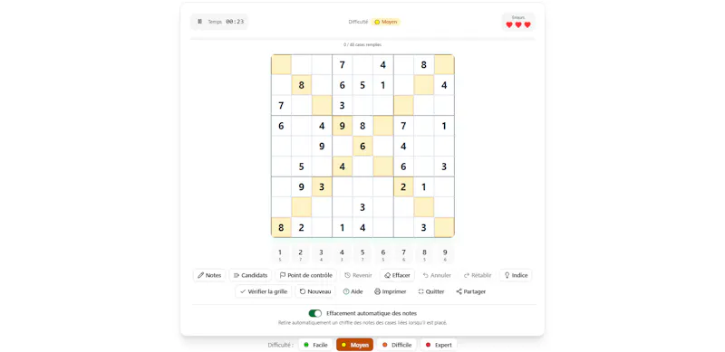 SudokuFR screenshot 3