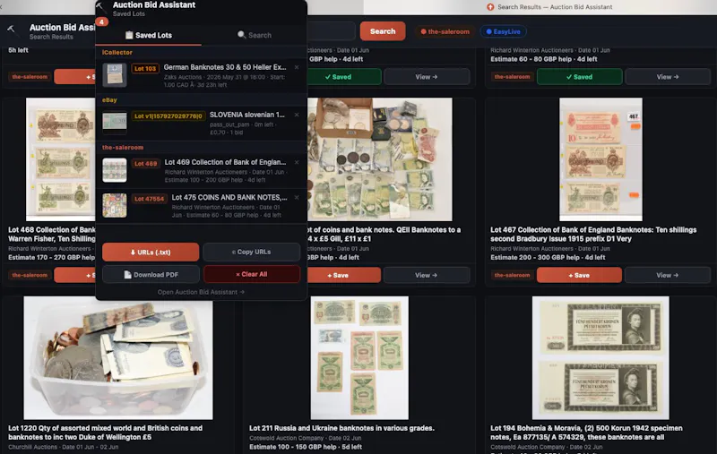 Auction Search  screenshot 5