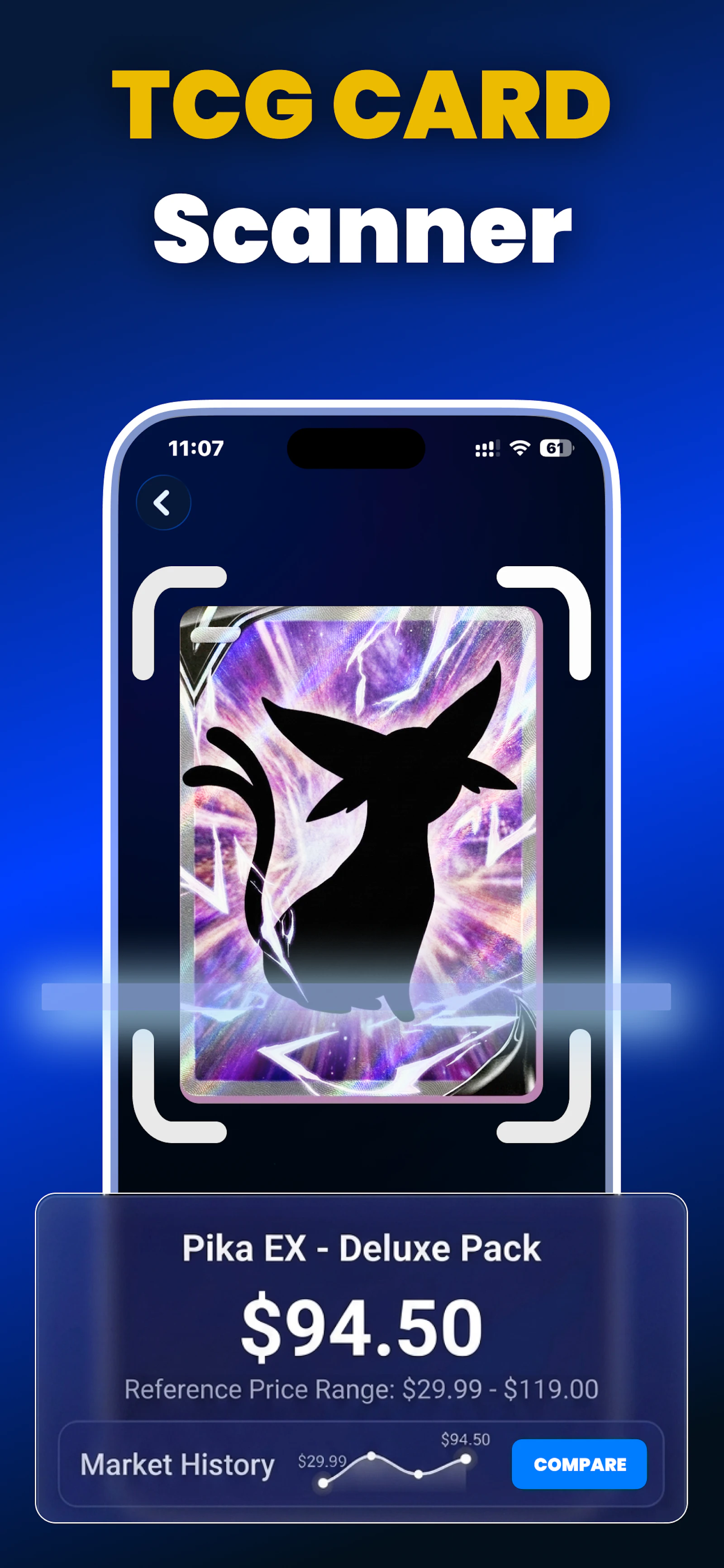 TCG Card Scanner App screenshot 1