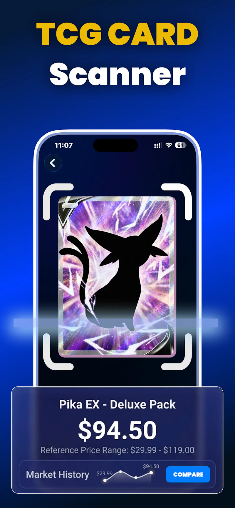 TCG Card Scanner App screenshot 1