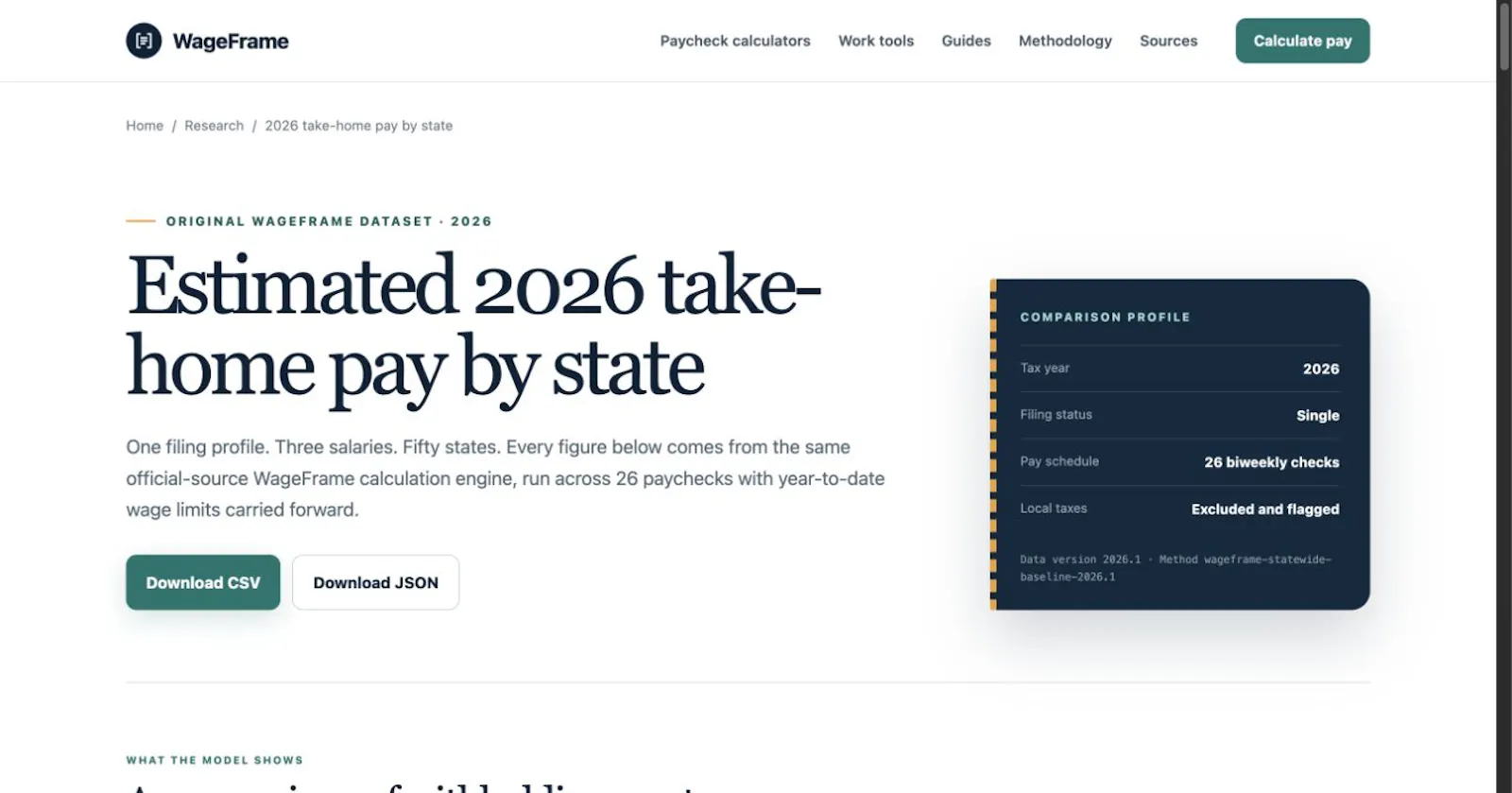 WageFrame screenshot 3