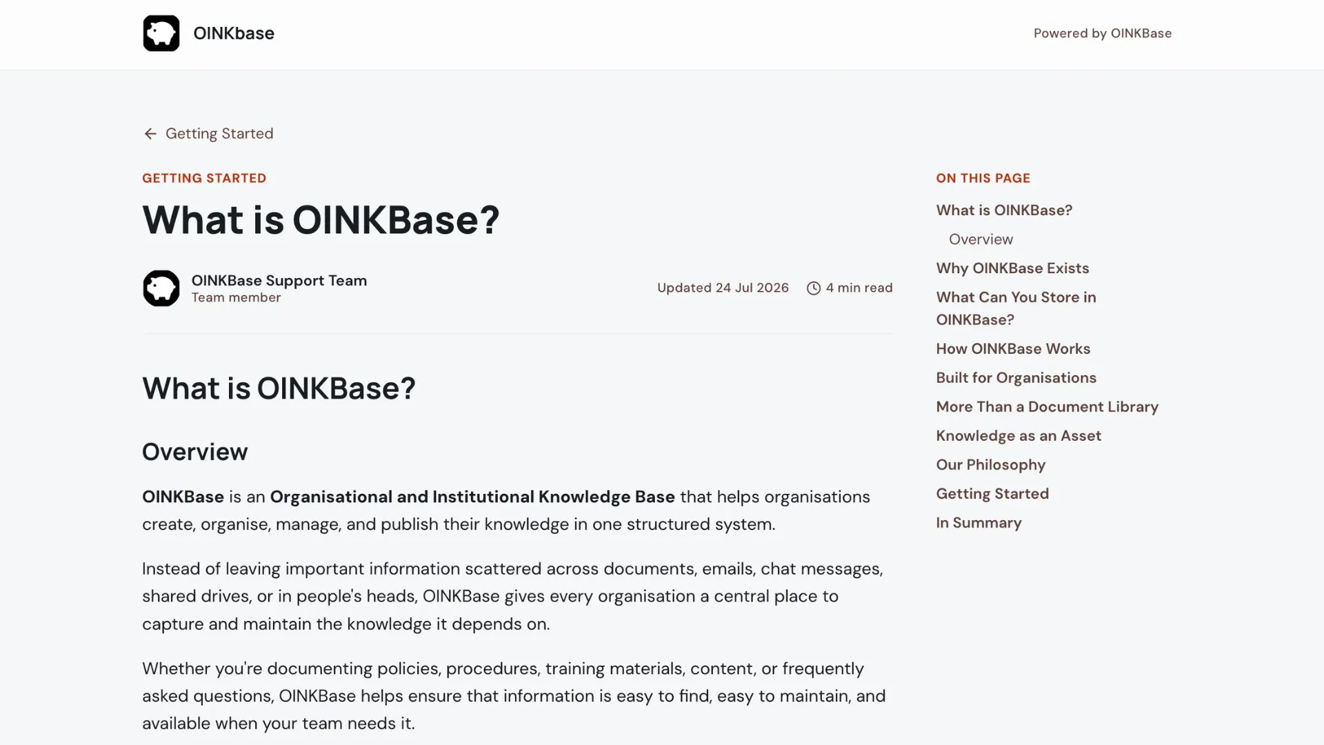 OINKBase gallery image