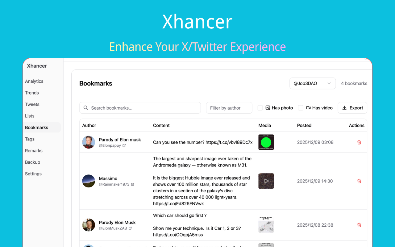 Xhancer - Screenshot 4 showing product features and functionality