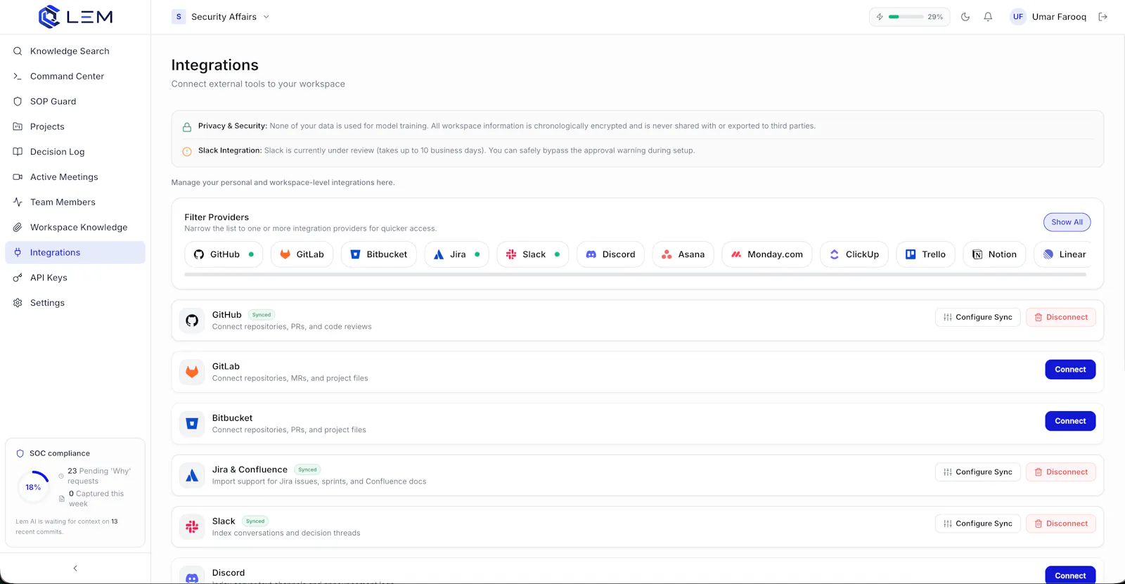 Lem AI (getlem.ai) V0 screenshot 2