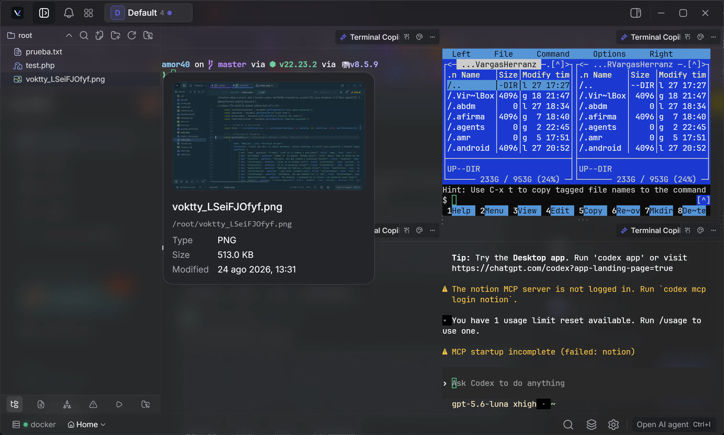 Voktty — AI-Native Terminal Workspace gallery image