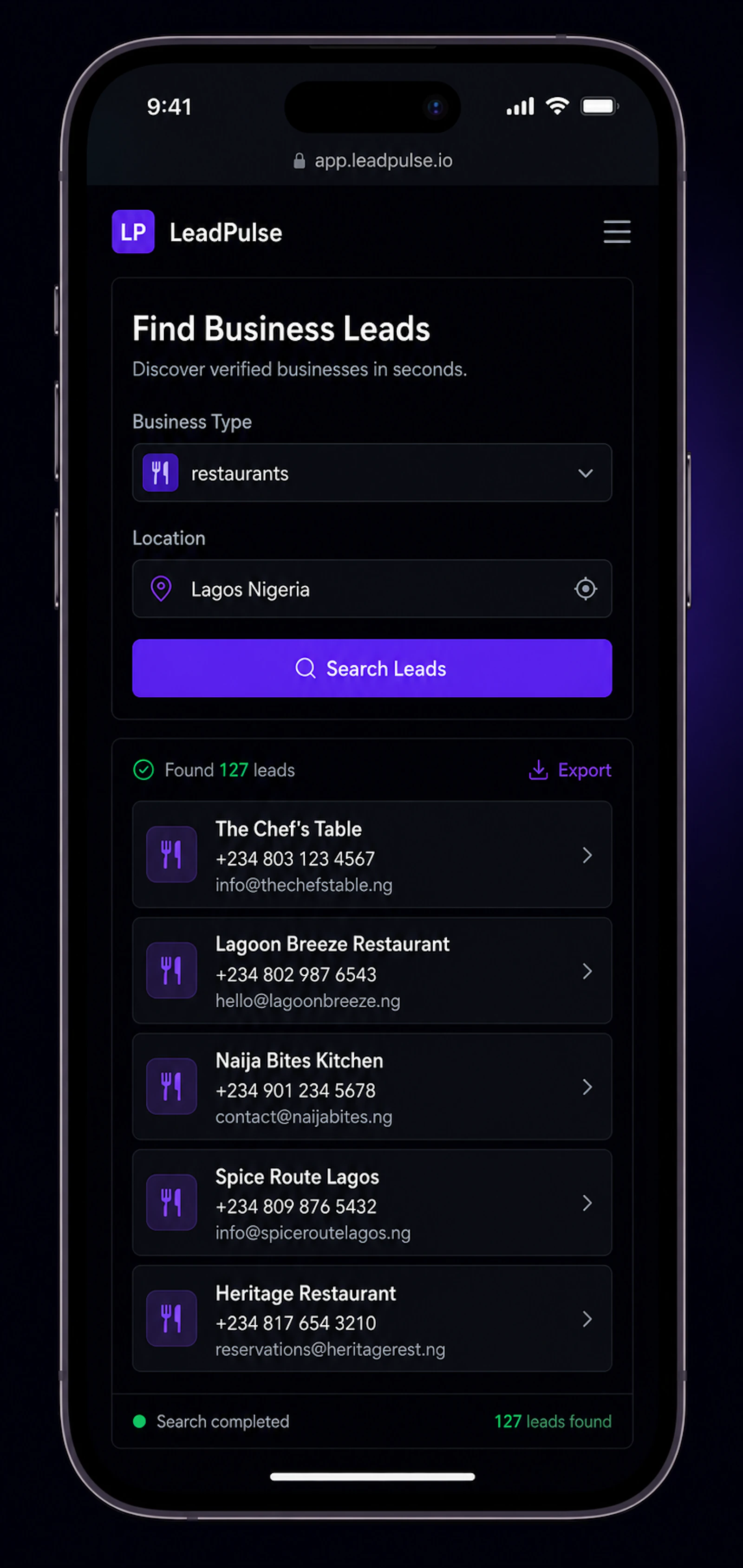 LeadPilot screenshot 4