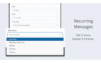 Schedule Message gallery image