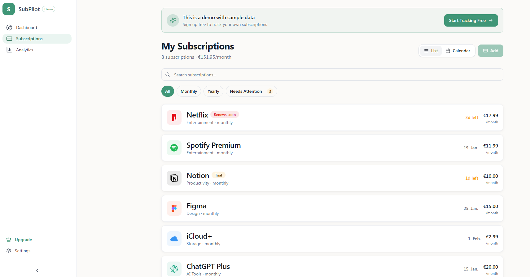SubPilot Assistant gallery image
