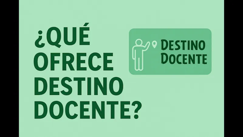 Destino Docente screenshot 1 (video preview)