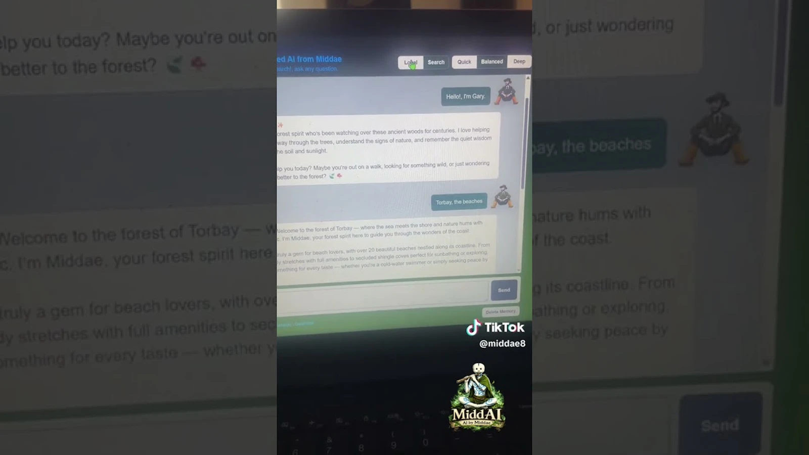 MiddAI screenshot 1 (video preview)
