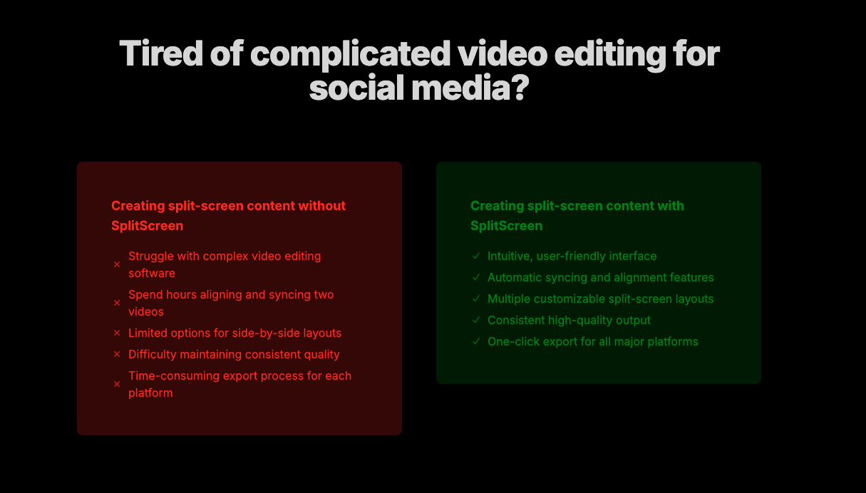 Splitscreen Medien 3