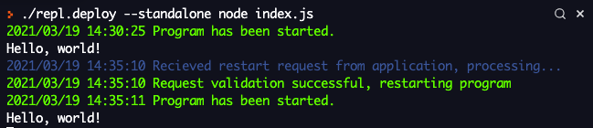 repl.deploy gallery image