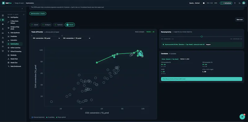 Matflow screenshot 1