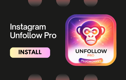 Instagram Unfollow Pro by PlugMonkey gallery image