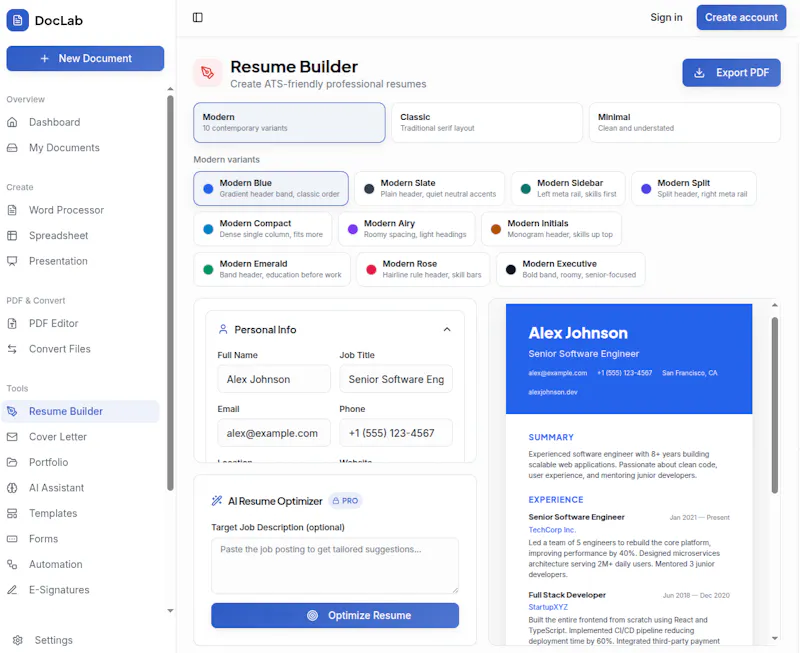 DocLab screenshot 4
