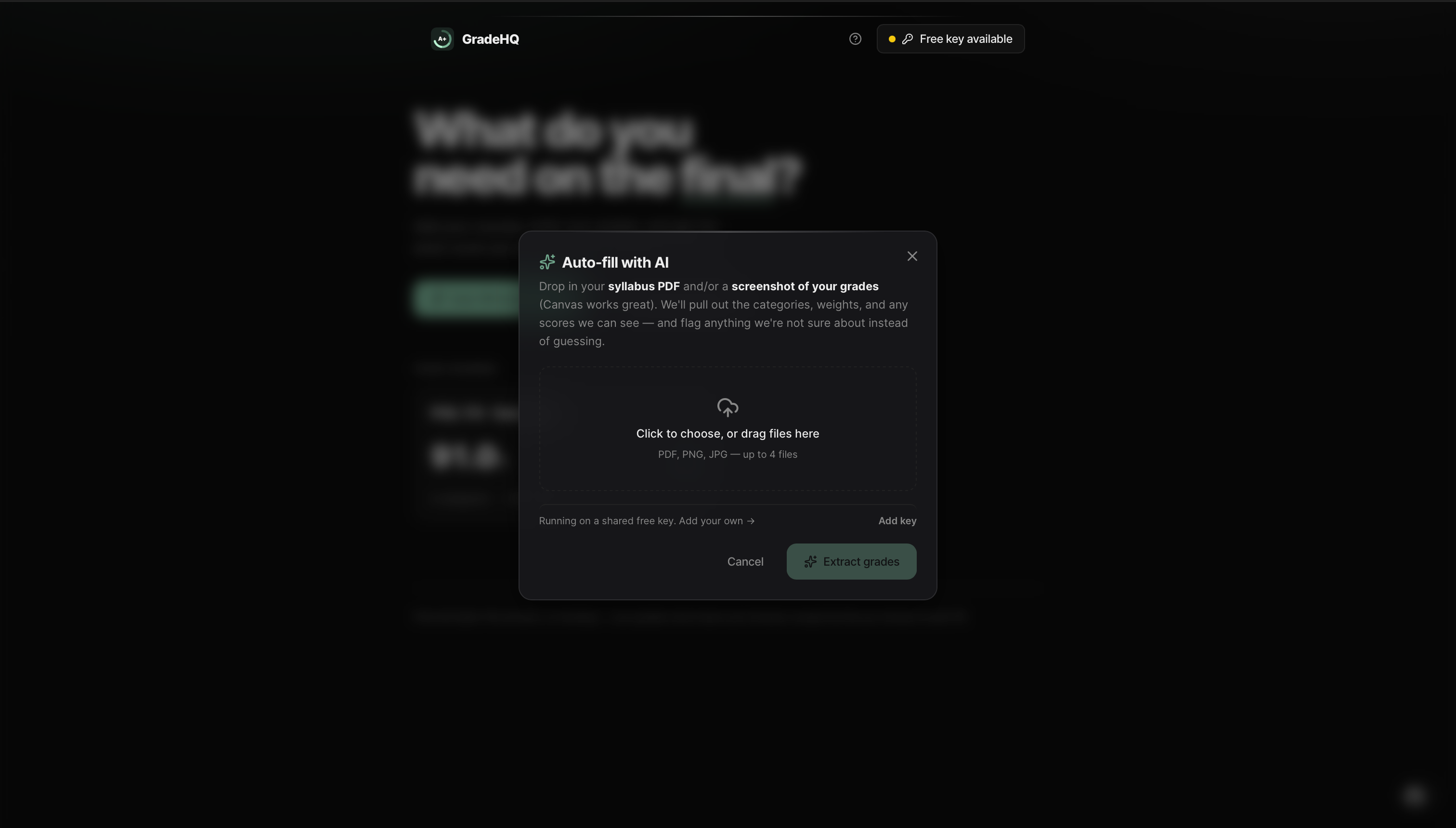 GradeHQ — What do you need on the final? gallery image