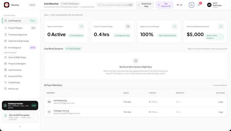 Hourivo screenshot 3