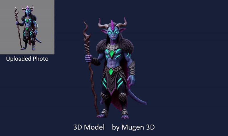 Mugen 3D - Screenshot 3 showing product features and functionality