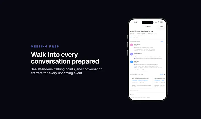 Recall: Better Conversations screenshot 3