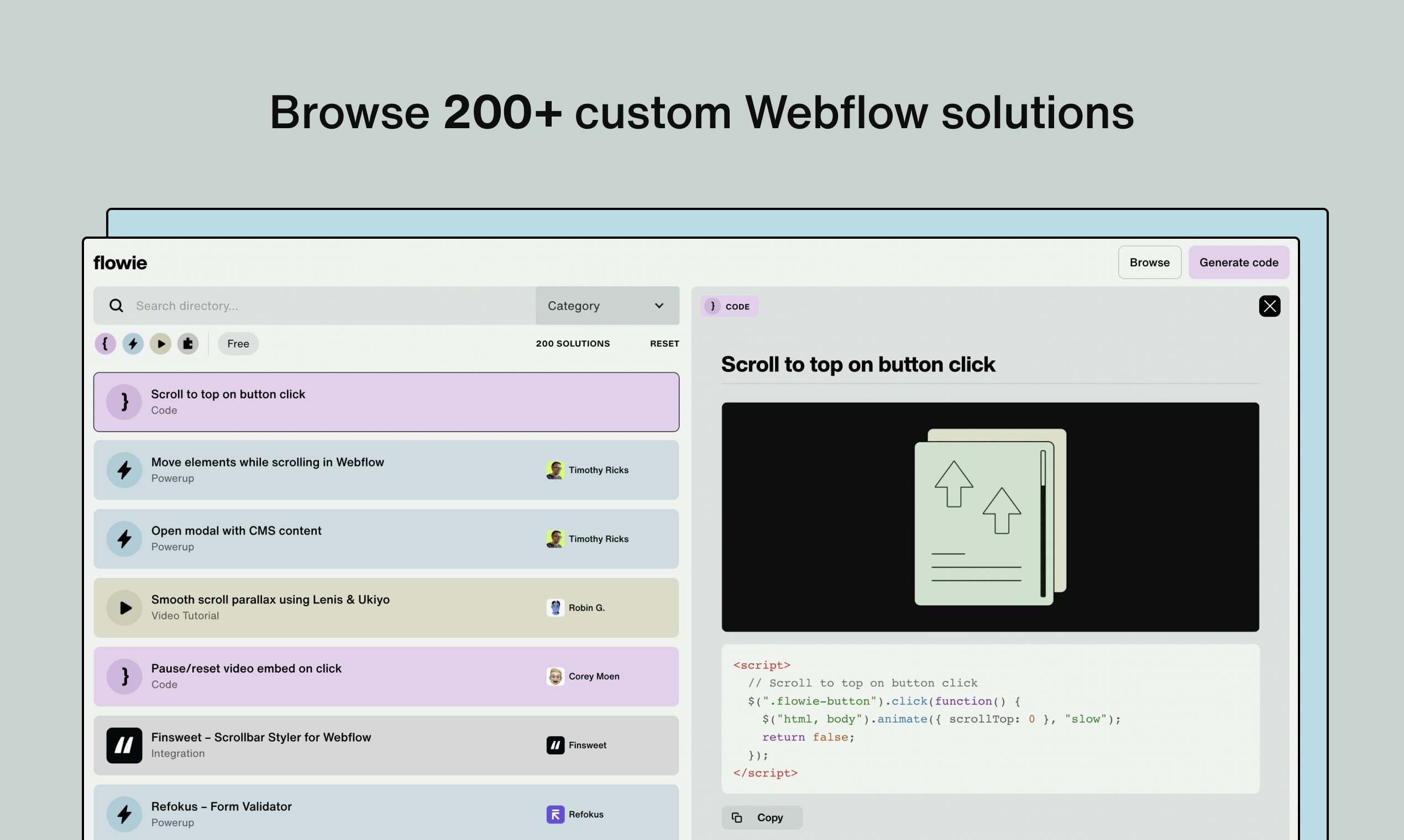 Flowie gallery image