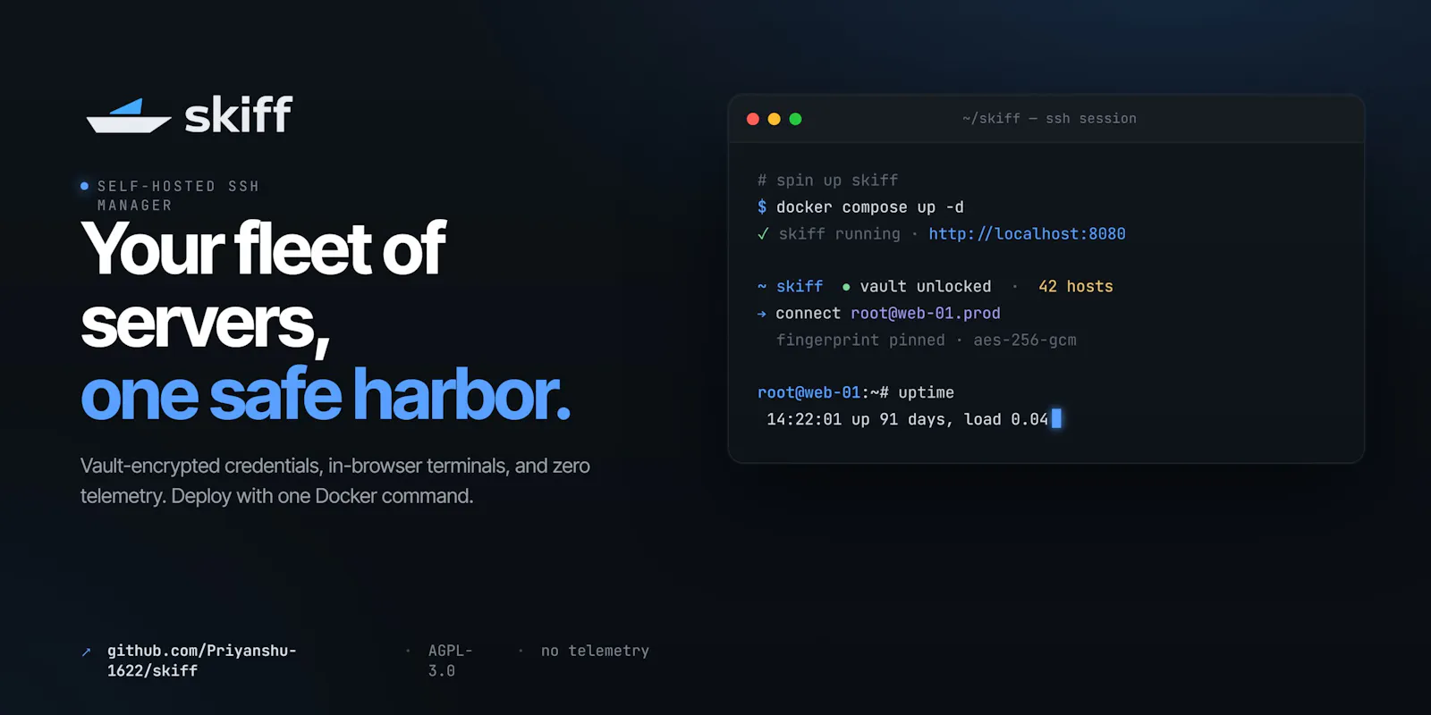 Skiff screenshot 1