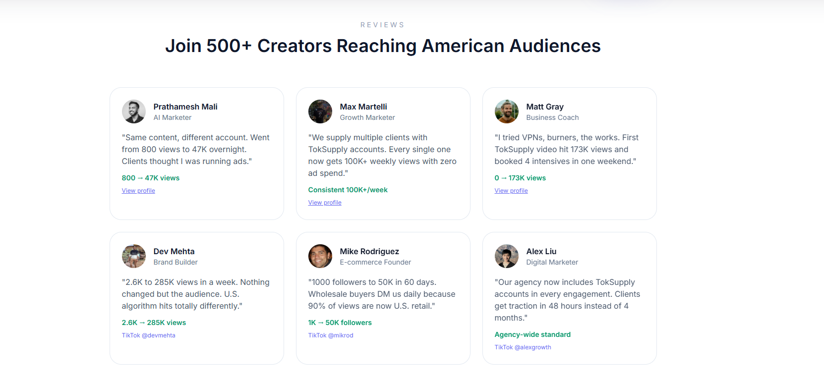 American TikTok Accounts gallery image