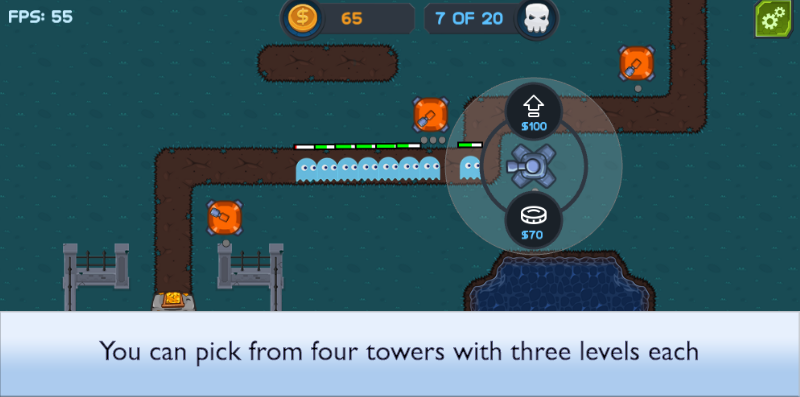 Haunted Turm - Spiel konzentrierte sich auf Strategie mit ausgewogenen Levels Medien 4