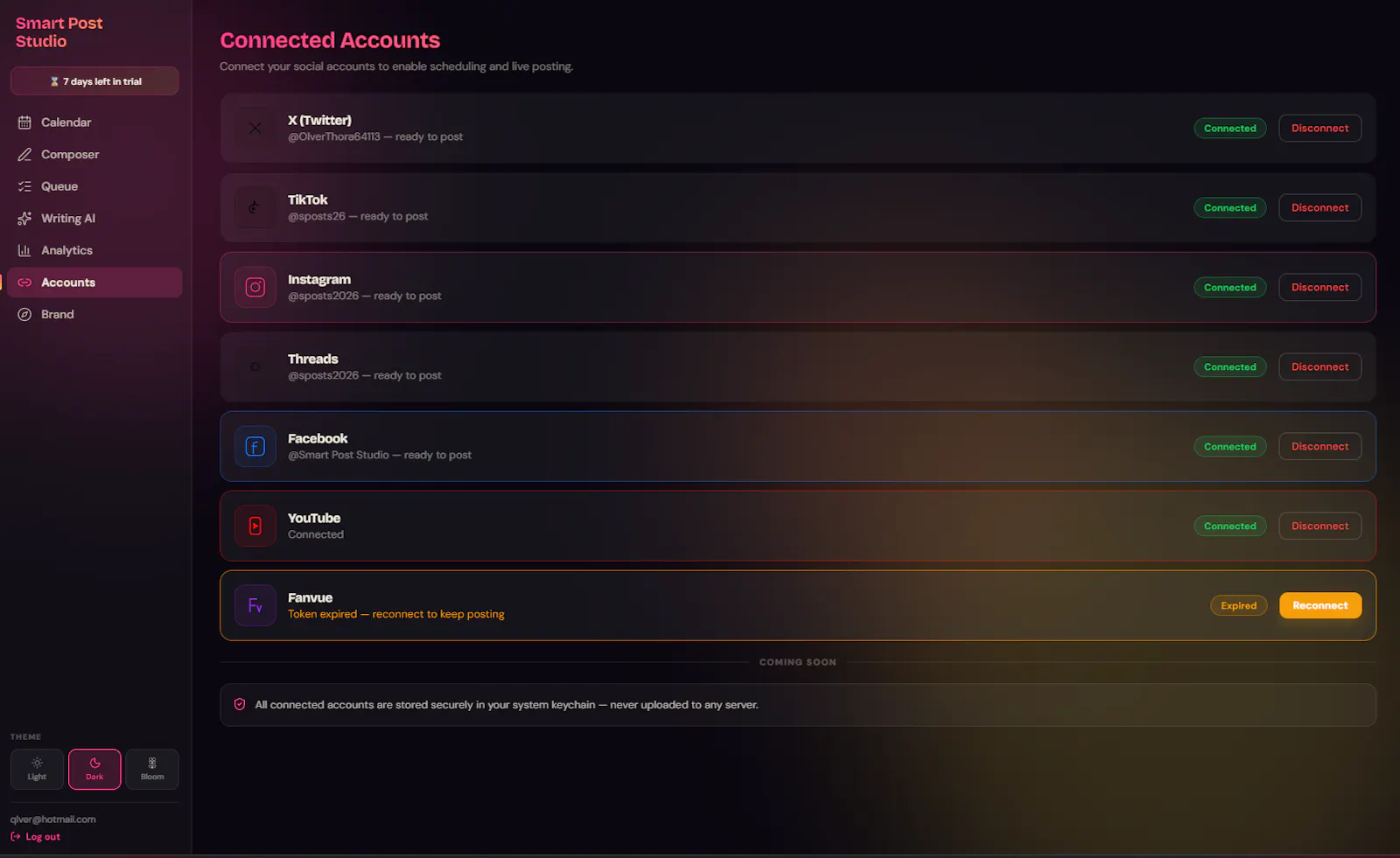 Smart Post Studio —  AI powered Desktop screenshot 3