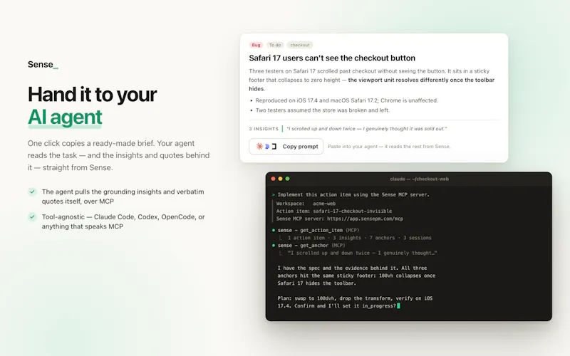 Sense screenshot 4