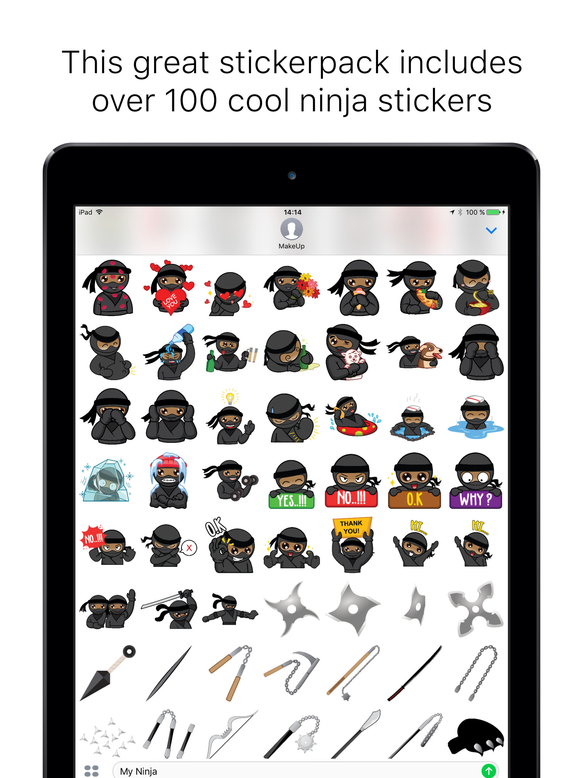 My Ninja Stickers Pack gallery image