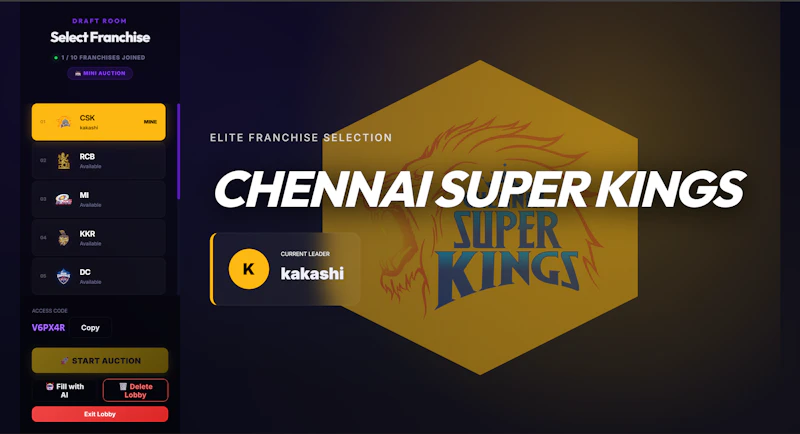 IPL Auction Game screenshot 4