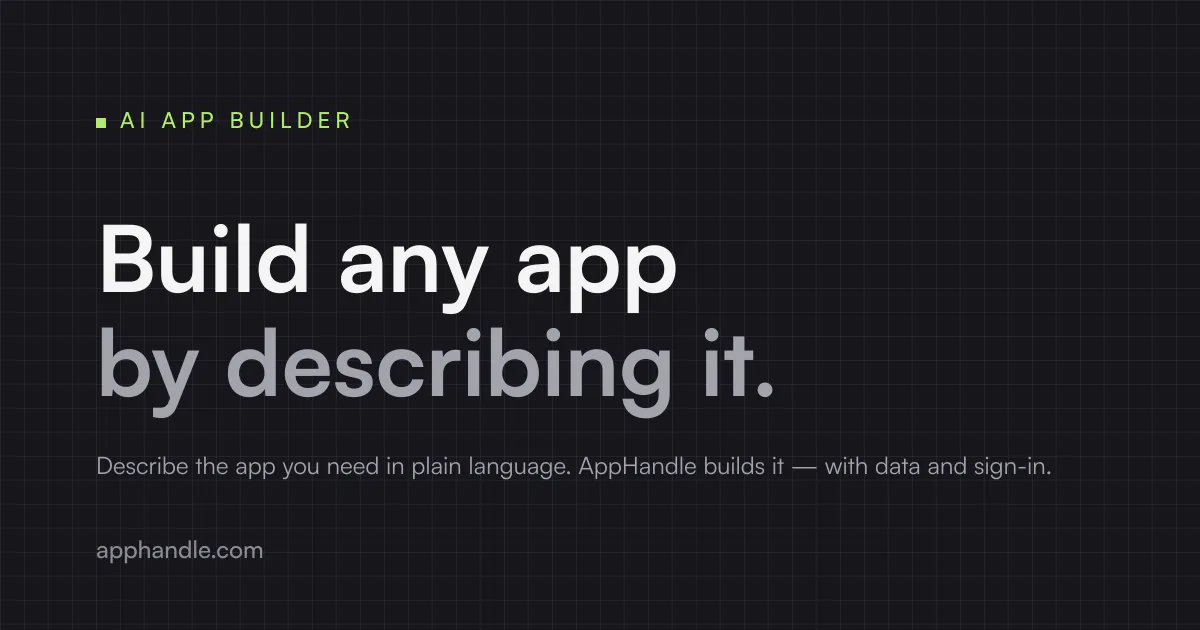 AppHandle gallery image